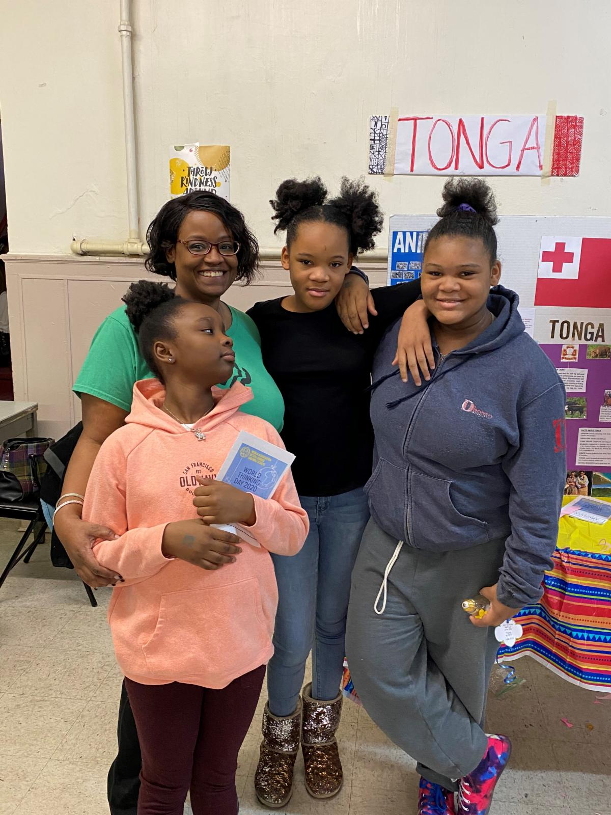 Girl Scout Troop participate in World Thinking Day - Family Promise Essex